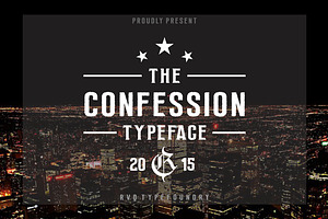 Confession typeface (introsale), a Serif Font by Rvq Type Foundry