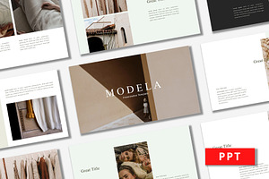 Modela - Powerpoint Template