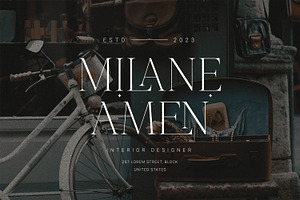 CHARM Mirage Classic Serif Font