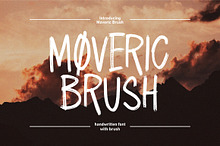 Moveric - Brush Font