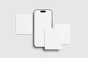 Realistic Social Media Mockup PSD, an Advertising Mockup by MA-KING_ART (Thumbnail 2 of 5)