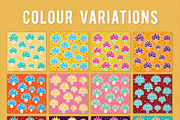 Agave on acid | 20 funky patterns, a Pattern Graphic by Kenzagraphics (Thumbnail 5 of 5)