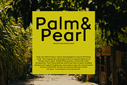 Tropical Sunday - Vintage Sans Serif, a Sans Serif Font by Mikhail Kitsune (Thumbnail 5 of 8)