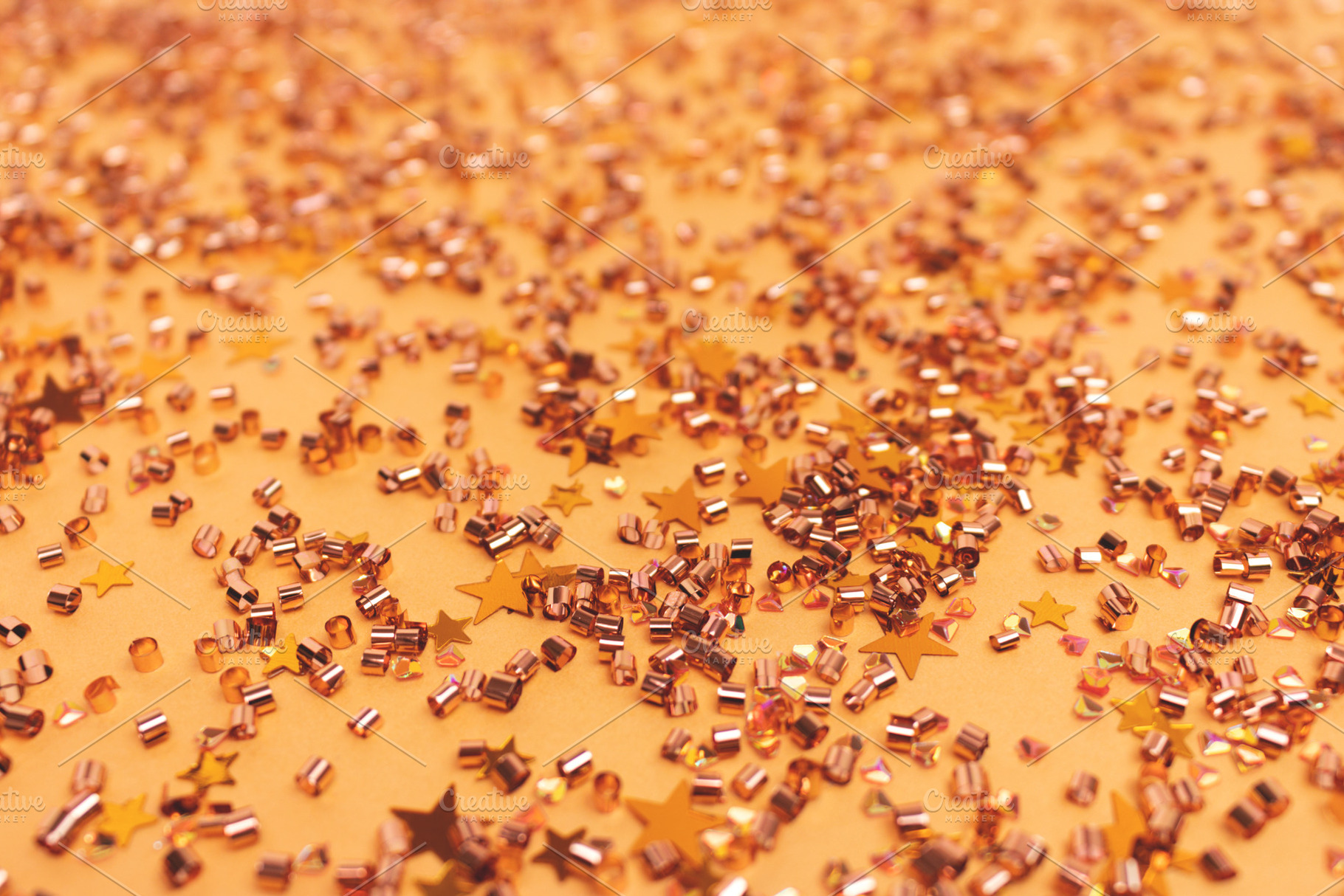 Glowing golden confetti., a Background Photo by rorygez fresh