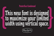Posterface Condensed, a Font by CozyFonts Foundry (Thumbnail 2 of 2)