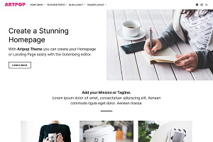 Artpop WordPress Theme