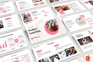 Product Launching-PowerPoint, a Presentation Template by moriztype