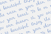 Lumeris handwritten font, a Handwritten Font by MixedArt (Thumbnail 3 of 5)