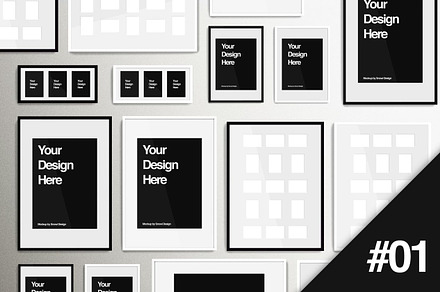 IKEA Picture Frame Mockup Pack #01