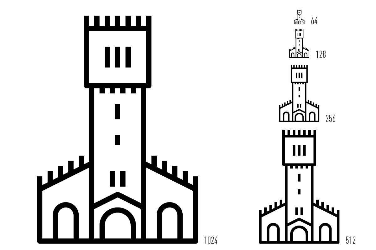 American Capitals - Landmark Icons, an Outline Icon by Jozsef Balazs-Hegedus (Photo 6 of 6)