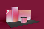 Exhibition Stand Mockup, an Advertising Mockup by skybluecreative (Thumbnail 2 of 2)