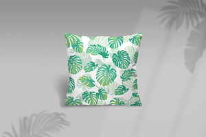 Monstera Plant Pattern.