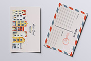 Postcard Mockup, an Advertising Mockup by Twins_studio926 (Thumbnail 2 of 5)