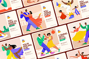 Adorable Dance Vector Illustration, a Person Illustration by Brickclay (Thumbnail 3 of 9)