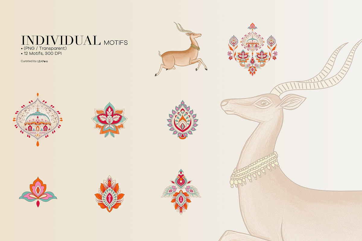 Manzar Mahal Traditional Prints, a Pattern Graphic by LEAFure (Photo 8 of 12)