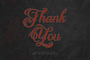 Claimus de Sances | Tattoo Script, a Script Font by Denustudios (Thumbnail 14 of 14)
