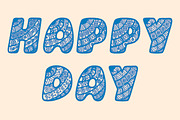 Font of curly letters., a Symbol Font by katykin (Thumbnail 3 of 4)