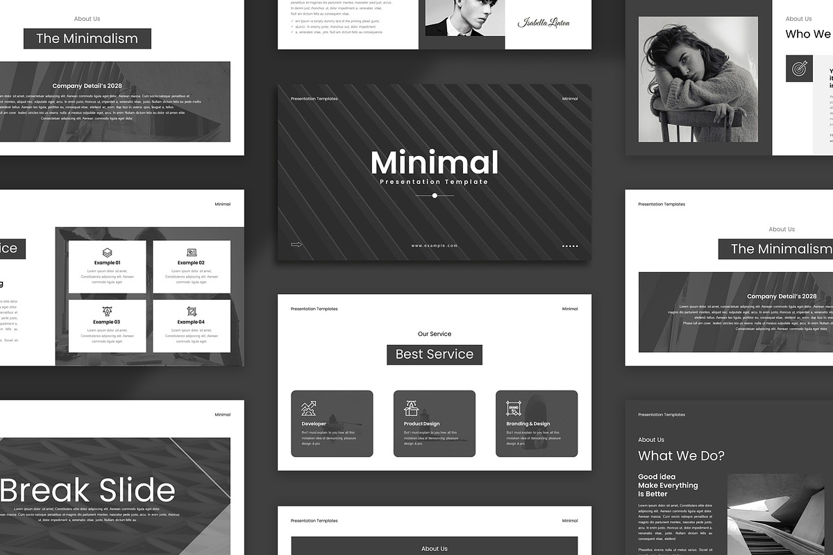Minimal Presentation Template, a Presentation Template by Pradaxa (Photo 6 of 7)
