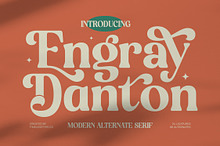 Engray Danton Modern Serif Font
