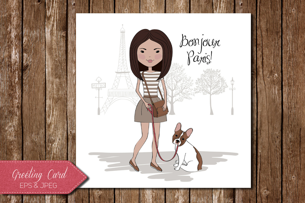 Paris Collection, a Background Graphic by Alina Tsesarskaya (Photo 4 of 5)
