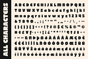 CS Risgard – Bold Sans Font, a Sans Serif Font by Craft Supply Co. (Thumbnail 8 of 8)