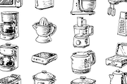 Vintage Kitchen Appliance Set, an Object Graphic by RT Studio (Thumbnail 4 of 4)