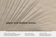 Paper & Shadow Leaves Procreate Kit, a Brush Add-On by Digi Life (Thumbnail 1 of 8)