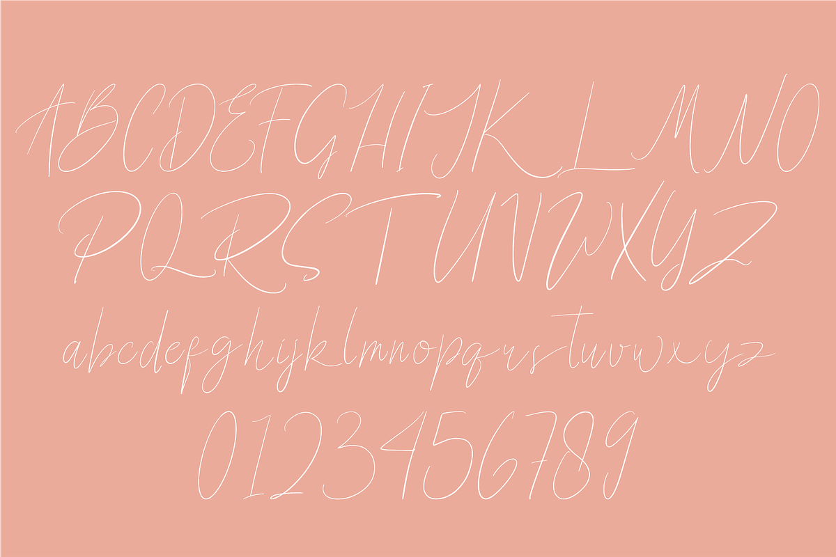 Wesperia Script, a Script Font by Berdansabersama (Photo 2 of 8)