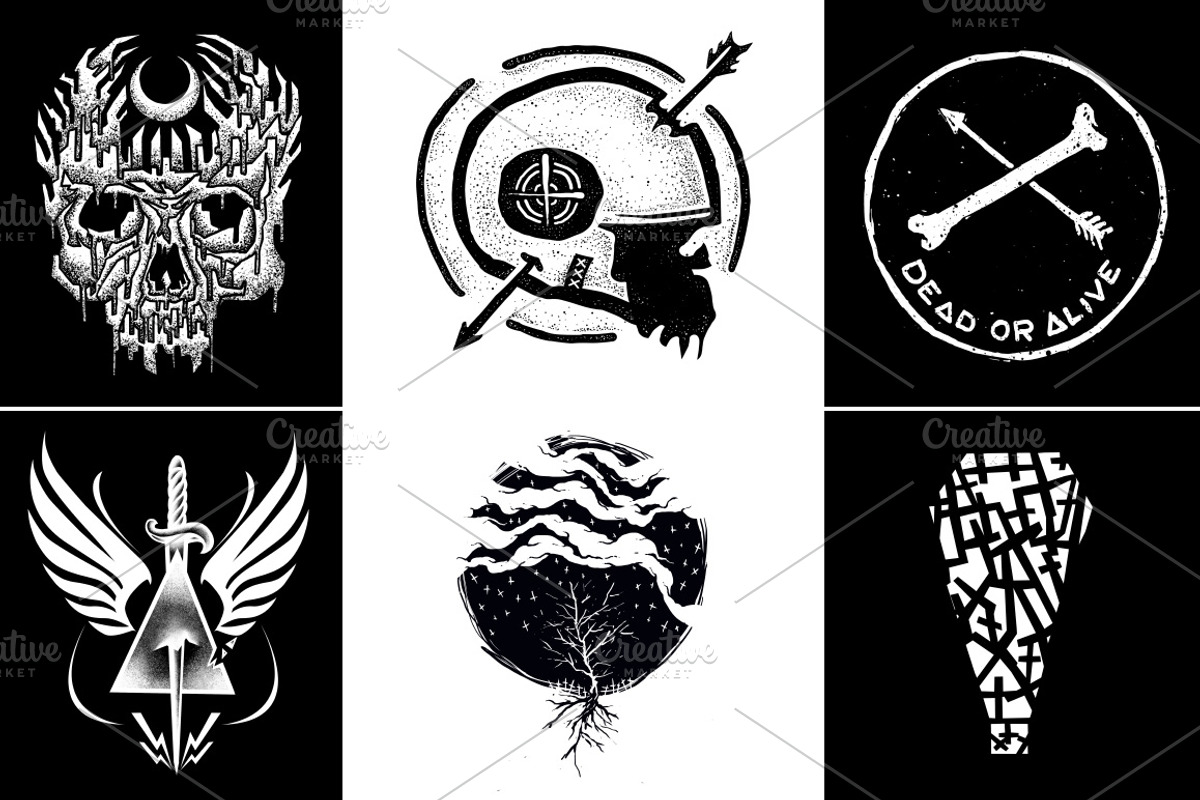 100 T-Shirt Designs Super Collection, an Animal Illustration by Design by sebrodbrick (Photo 33 of 35)