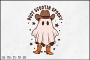 Boot Scootin Spooky PNG SVG, a Graphic by BeeCraftR (Thumbnail 3 of 3)