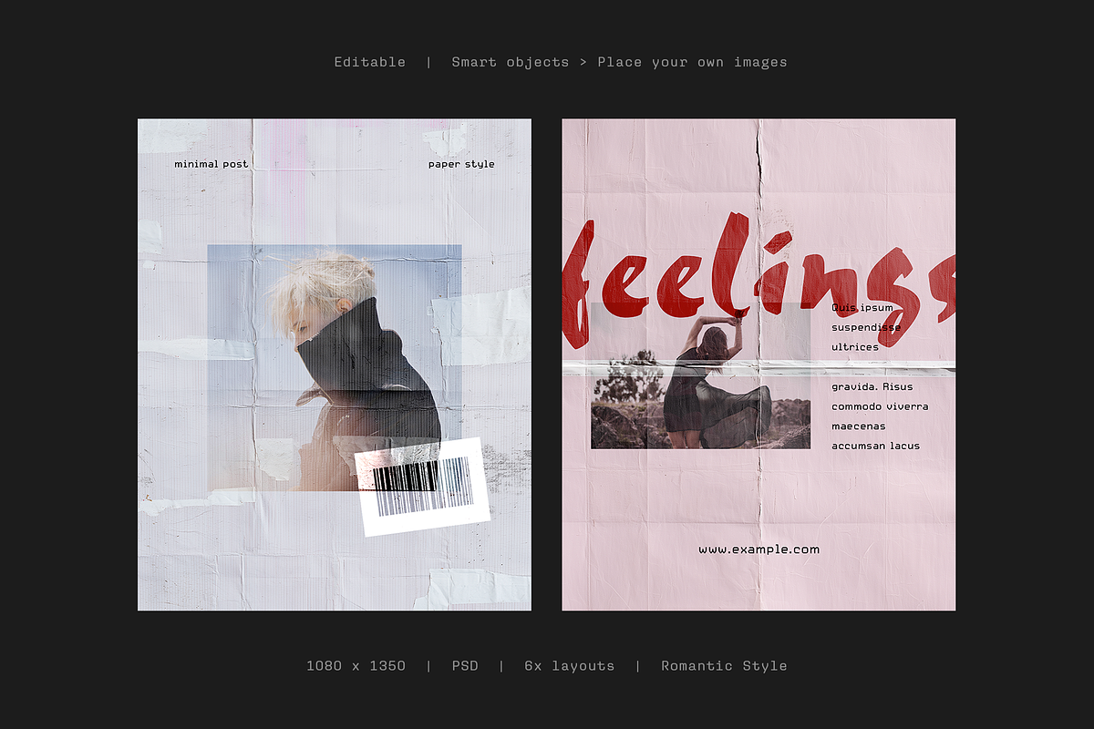 Paper Stories – Social Media Layouts, a Social Media Template by Filip Studio (Photo 5 of 5)