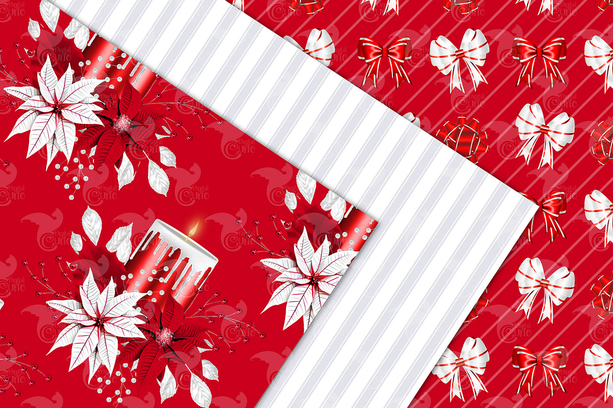 Peppermint Spice Digital Paper, a Texture Graphic by Digital Curio (Photo 6 of 7)