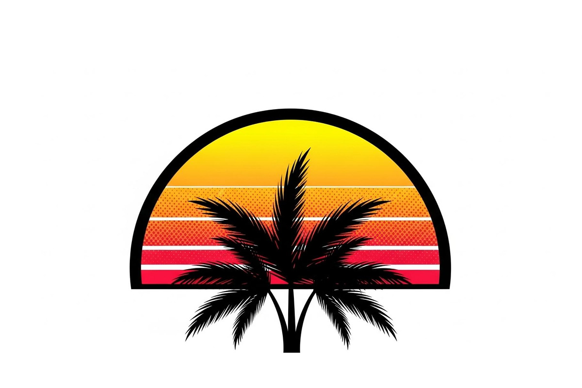 Desert Sunset Landscape Bundle, an Illustration by yasushie (Photo 30 of 31)