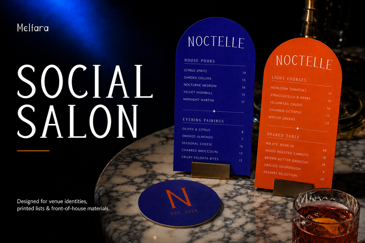 Meltara Liquid Display Font Family, a Serif Font by Nouric Design (Photo 2 of 5)