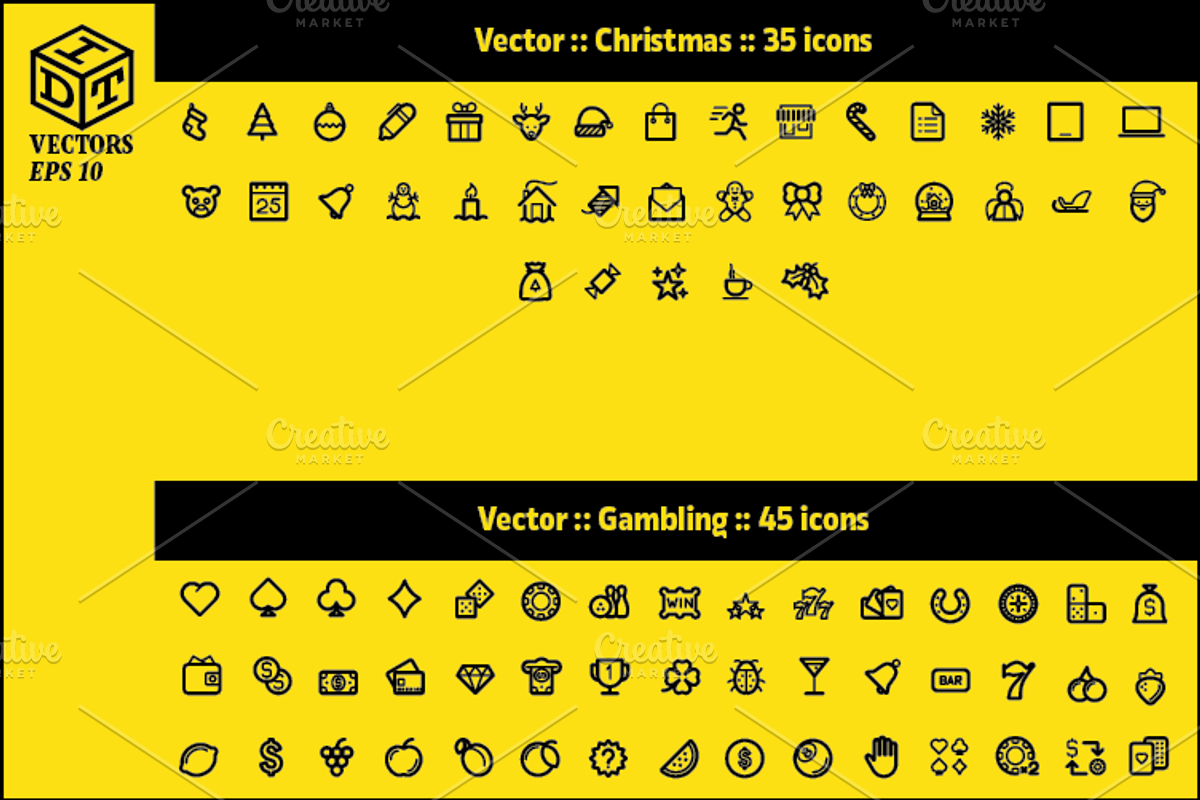 2600+ Vector Icons Pack | Part1 preview 3