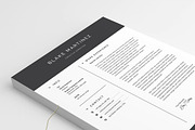 Clean Resume/CV Template, a Resume Template by Creatune (Thumbnail 3 of 3)