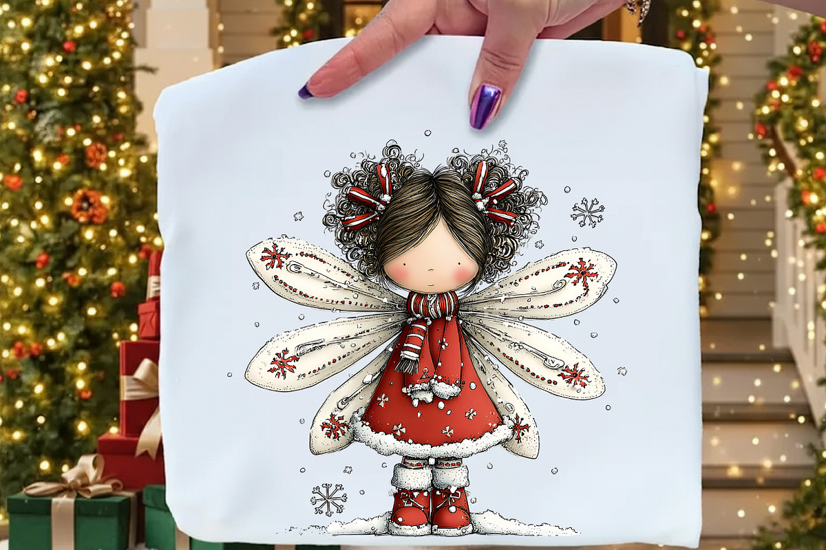 Whimsical Winter Clipart Bundle, an Illustration by Craft Nest (Photo 6 of 9)