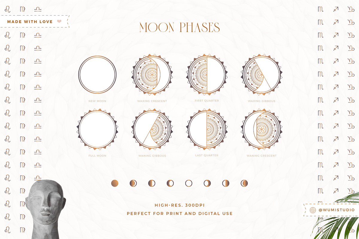 Zodiac Collection, an Illustration by Wumi Studio (Photo 8 of 15)