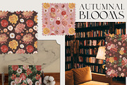 Autumnal Blooms Moody watercolor, an Illustration by SunnyAfternoons (Thumbnail 10 of 12)