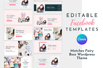 Fairy Boss Facebook Templates