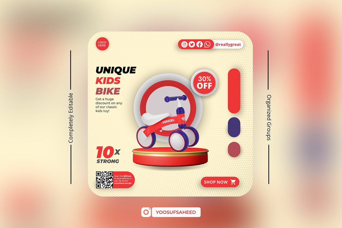 Kids, Children Canva Design Template, a Social Media Template by Exceptionalways (Photo 31 of 35)