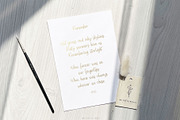 Remember | A Casual Script Font, a Script Font by Michèle Kae (Thumbnail 5 of 10)