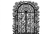 50 Floral French Window Ornament, a Decorative Illustration by Amazin_art (Thumbnail 11 of 35)