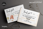 Clothing Business Thank You Card, a Card Template by Snapybiz (Thumbnail 5 of 10)
