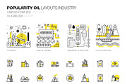 Popularity oil layouts, a Technology Illustration by Vladimir Vihrev (Thumbnail 1 of 10)