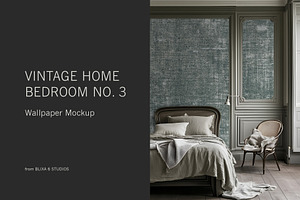 Vintage Home | Bedroom Mockup No. 3