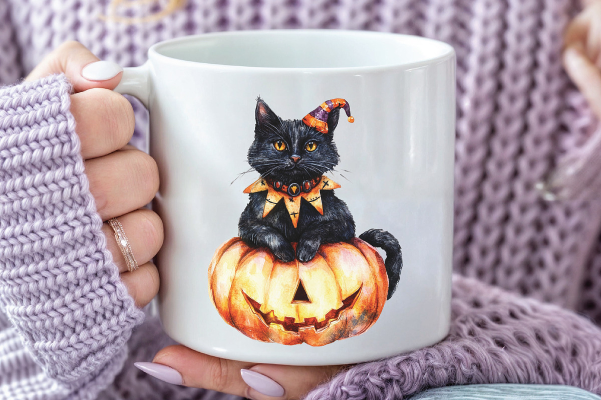 Massive Halloween Watercolor, an Illustration by CraftArtStudio (Photo 4 of 6)