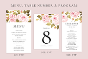 Roses – wedding set, an Invitation Template by Helen Halik art (Thumbnail 6 of 10)