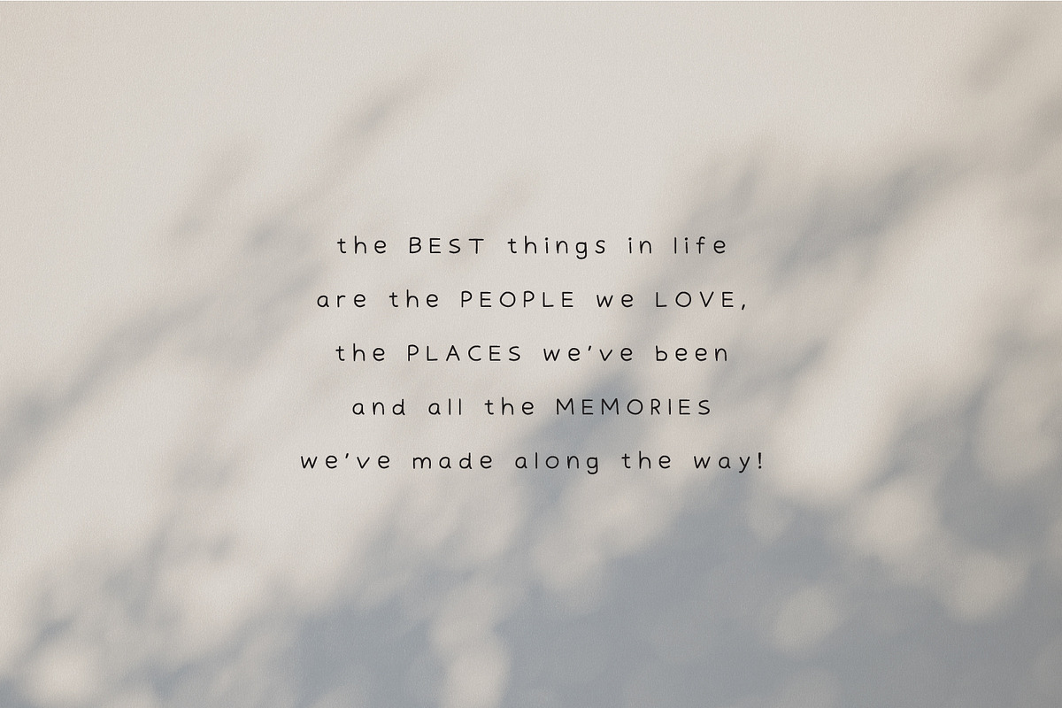 Hand Drawn Font with Illustrations, a Sans Serif Font by Irene Florentina Design (Photo 7 of 9)