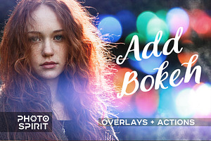 Add Bokeh Overlay Photoshop Actions